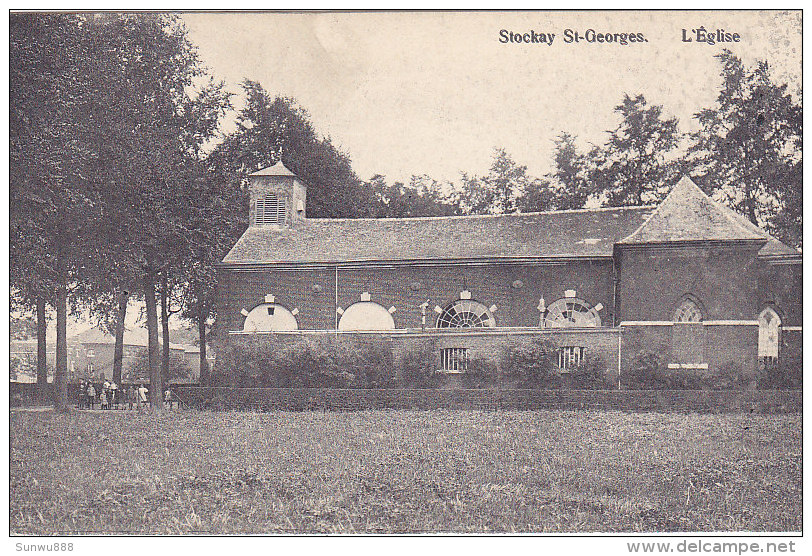 Stockay St-Georges - L'Eglise (petite Animation, Th. Tricnon) - Saint-Georges-sur-Meuse