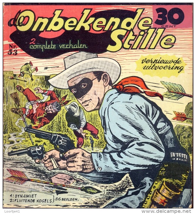 Strips - De Onbekende Stille - Western - Cowboy - Uitgave A.T.H - Teeuwen Rotterdam - N° 53 - Altri & Non Classificati