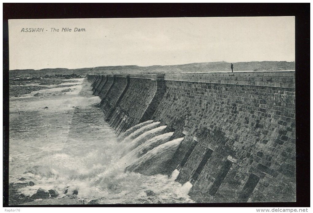 CPA Neuve ASSWAN The Nile Dam ASSOUAN Ancien Barrage D'ASSOUAN - Assouan