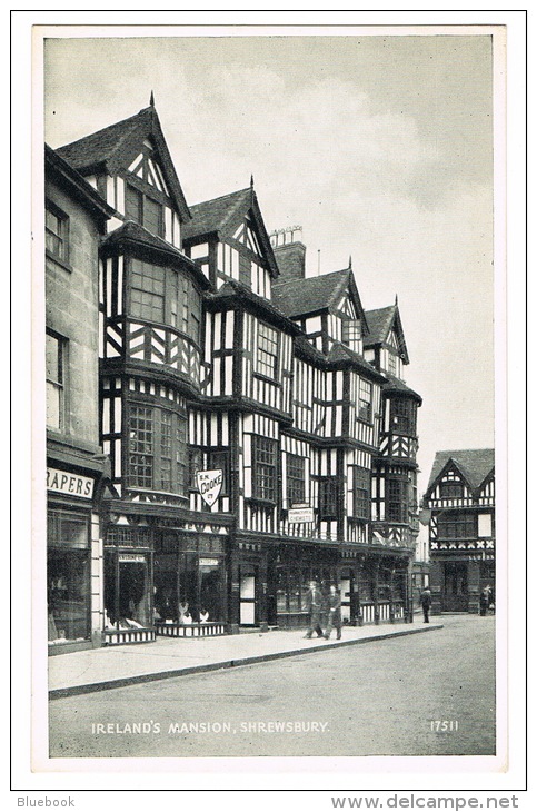 RB 1050 - J. Salmon Postcard - Ireland's Mansion Shrewsbury - Shropshire Salop - Shropshire