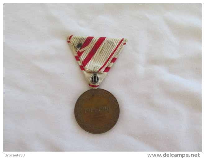 MEDAILLE COMMEMORATIVE 1914 1918 AUTRICHIENNE - Austria