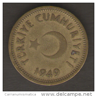 TURCHIA 25 KURUS 1949 - Turquia