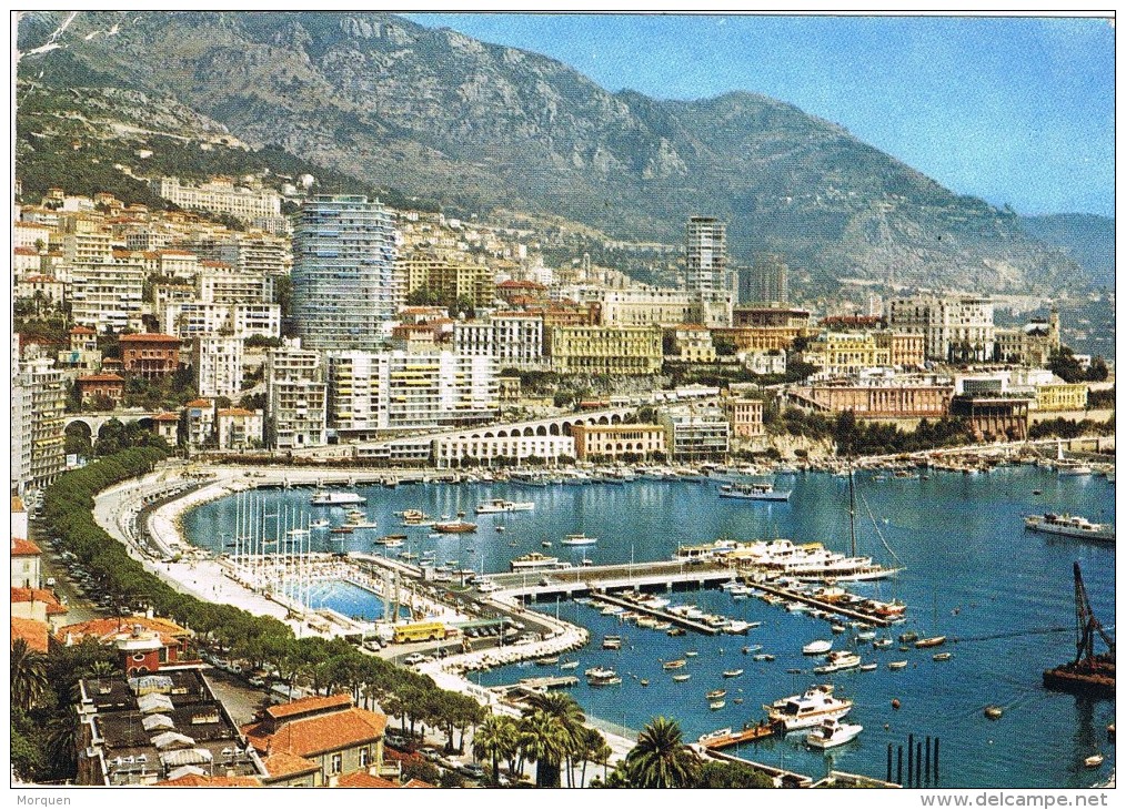 14394. Postal MONACO 1967. Flame Grand Prix Automovile. Carreras Coches - Briefe U. Dokumente