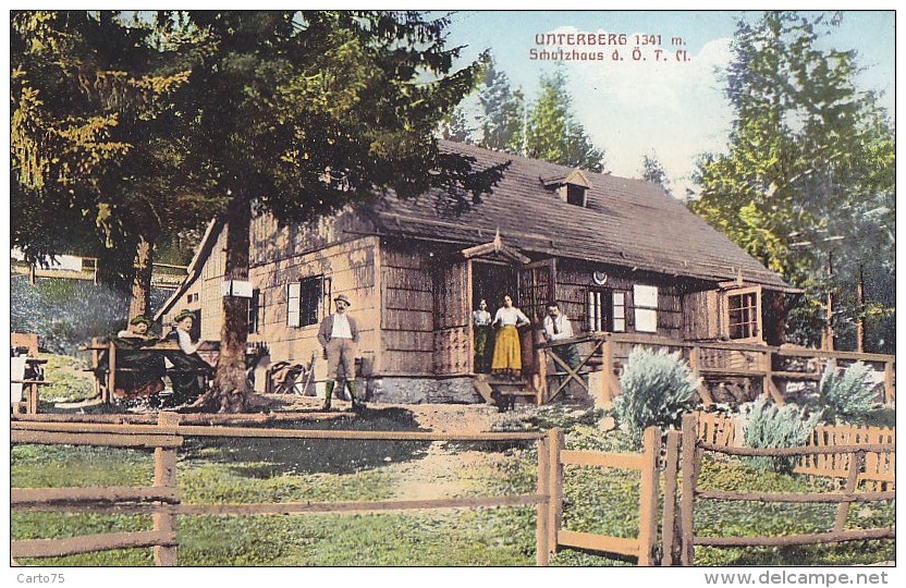 Autriche - Unterberg / Schutzhaus / Postmarked Berndorf 1910 - Berndorf