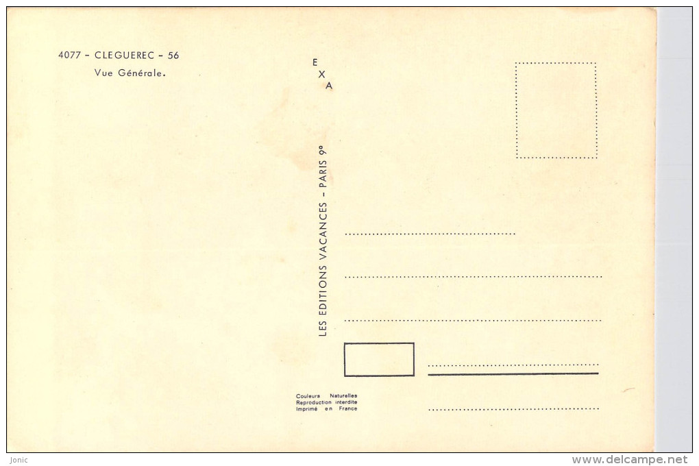 CLEGUEREC VUE GENERALE - Cleguerec