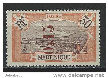 Martinique Yv. 107, Mi A120 * - Neufs