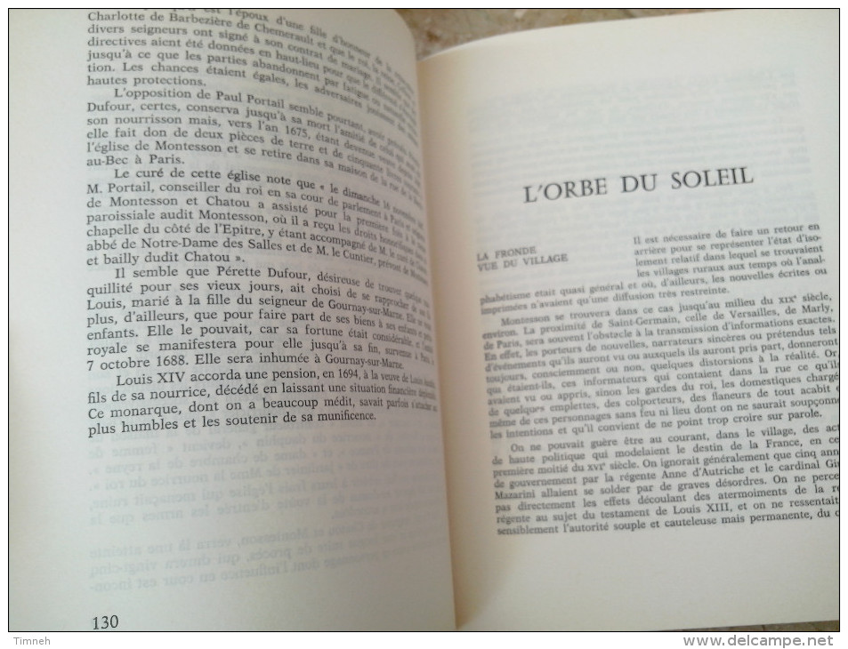 MONTESSON DANS L' ORBE DU SOLEIL JACK ERNEST ZERNECKE Iconographie Joseph Héry 1967 BOURGADES'HIER VILLE D'AUJOURDHUI - Ile-de-France