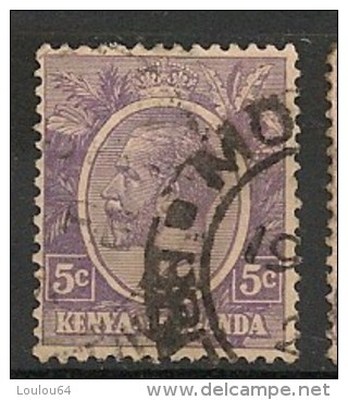 Timbres - Grande-Bretagne (ex-colonies Et  Protectorats) - Kenya Et Ouganda - 1921/25 - 5 C. - - Kenya & Uganda