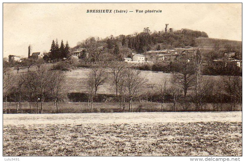 CPA- BRESSIEUX (38) - Vue Sur Le Village En 1938 - Bressieux