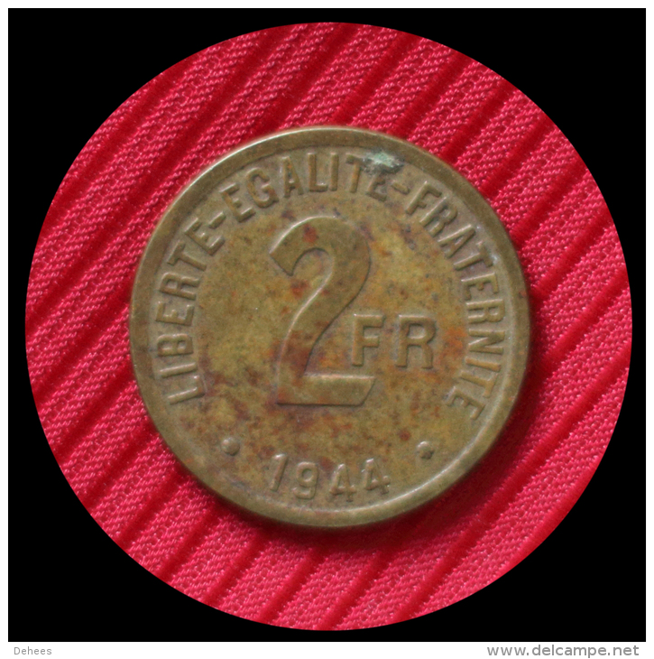 2 Francs 1944 France Libre - 2 Francs