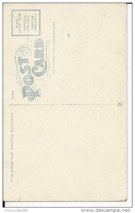 Carte Postale  Etats Unis  : First Presbyterian Church , Rock Hill S.C - Rock Hill