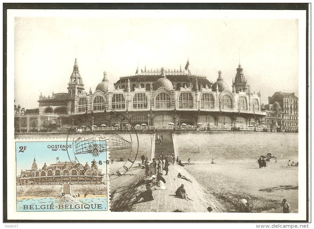 BELGIQUE Carte Maximum - L'Ancien Kursaal - Other & Unclassified