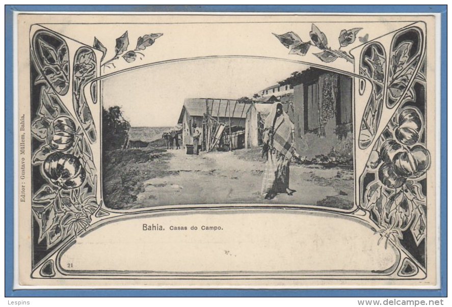 AMERIQUE - BRESIL -  BAHIA --  Casas Do Campo - Salvador De Bahia