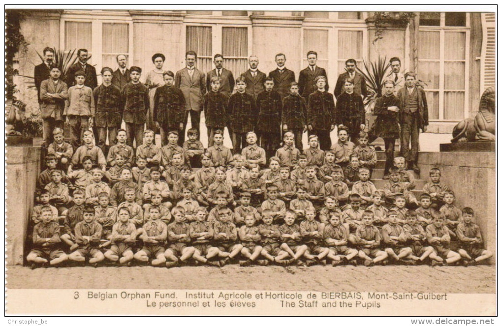 Institut Agricole Et Horticole De Bierbais, Mont Saint Guibert, Le Personnel Et Les élèves (pk21559) - Mont-Saint-Guibert