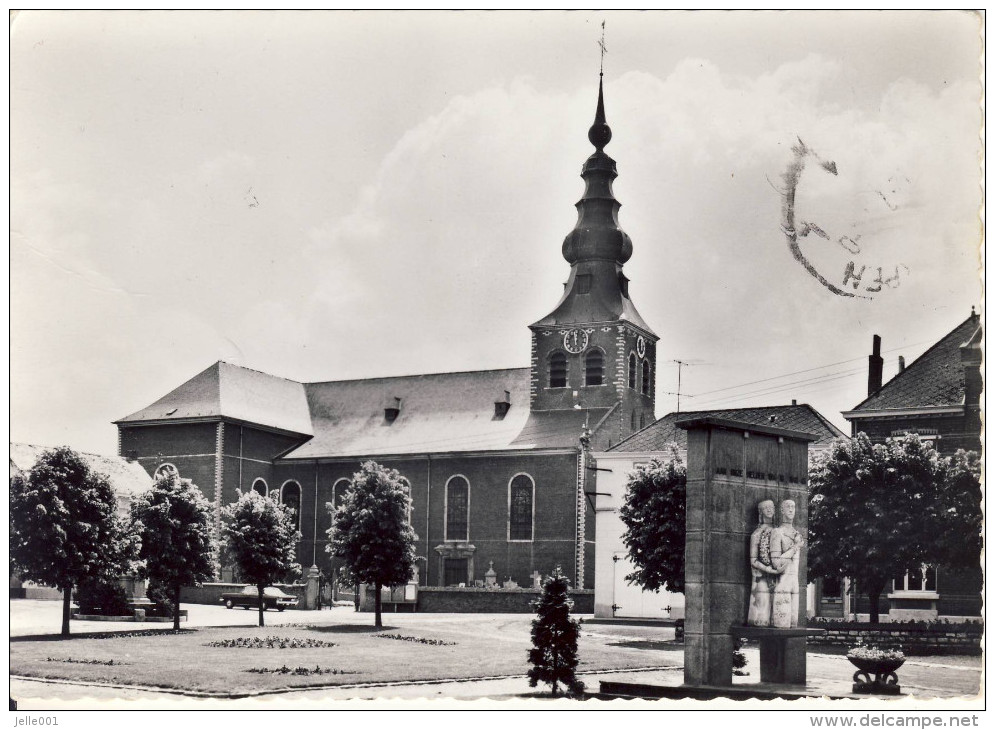 Meerhout St.Trudokerk En Standbeeld - Meerhout