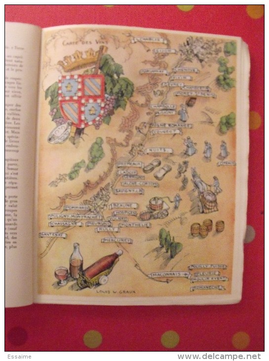 Visages De La Bourgogne. éd. Horizons De France. 1946. Illust. Jean Moreau, LW Graux - Bourgogne