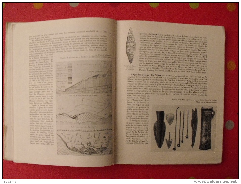 visages de la Bourgogne. éd. Horizons de France. 1946. Illust. Jean Moreau, LW Graux