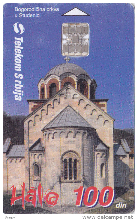 SERBIA  Phonecard With Chip / Church Studenica - Altri – Europa
