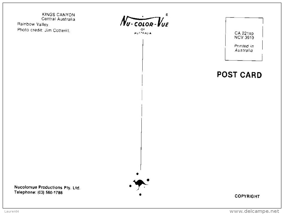 (PF 398) Australia - NT - King´s Canyon - The Red Centre