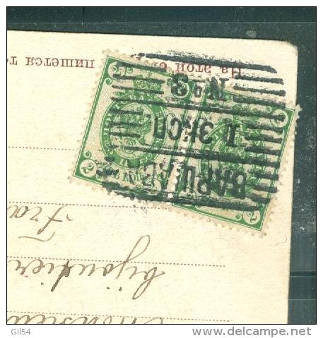 Cpa -   Types Russes- Affranchie En 1903 Timbres Oblitéré " Bapwaba N°3" Varsovie Poste N°3 - Lm19811 - Briefe U. Dokumente