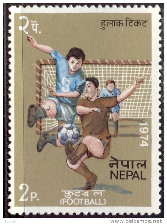 NEPAL  - SPORT - FOOTBALL - MUNCHEN - **MNH - 1974 - Unused Stamps