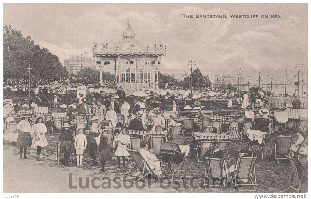 Westcliff On Sea, The Bandstand - Southend, Westcliff & Leigh