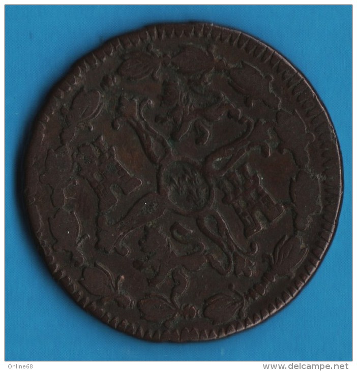 ESPANA 8 MARAVEDIS 1815 J  - Fernando VII  FERDIN·VII· D·G·HISP·REX KM# 461 - First Minting