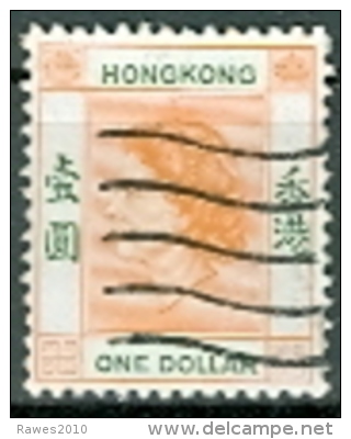 Hongkong 30 C. + 1 $ Gest. Königin Elisabeth II. - Used Stamps