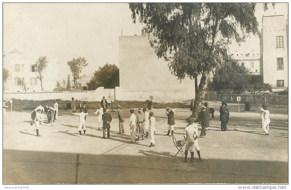 Escrime : Escrimeurs  - éditeur Ruthmann Paris  -carte Photo - Fencing