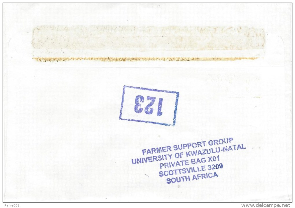 South Africa 2011 Scottsville Permit P4002124 Mail Cover - Lettres & Documents