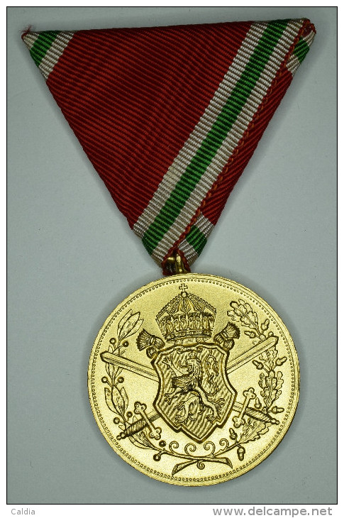 Bulgarie Bulgaria " Commemorative Medal For The War Of 1915-1918 " # 4 - Otros & Sin Clasificación