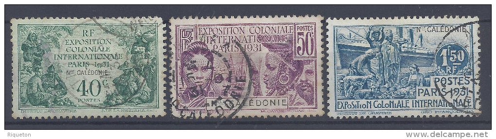 Nelle-CALEDONIE -  1931 -  N° 162 - 163 - 165 - OBLITERES - - Oblitérés