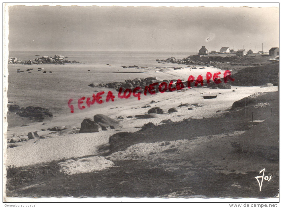 29 - PLOUESCAT - PORZ GUEN  LA PLAGE ET LE PORT   1953 - Plouescat