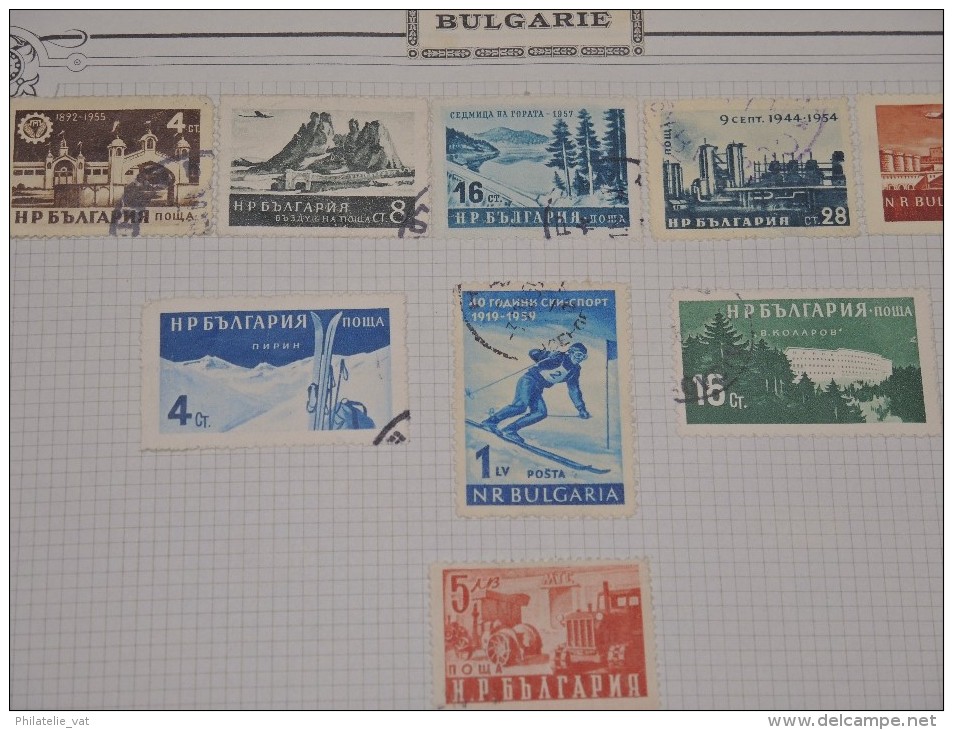 BULGARIE - Petite collection à étudier - Petit prix - A voir - Lot n° 9365