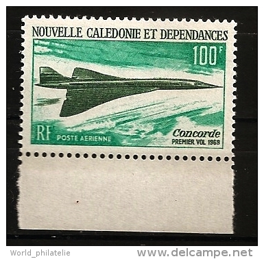 Nouvelle Calédonie 1969 N° PA 103 ** Avion, Aviation, Grande Série Coloniale, Concorde, Vitesse, Son, Science, Industrie - Ungebraucht