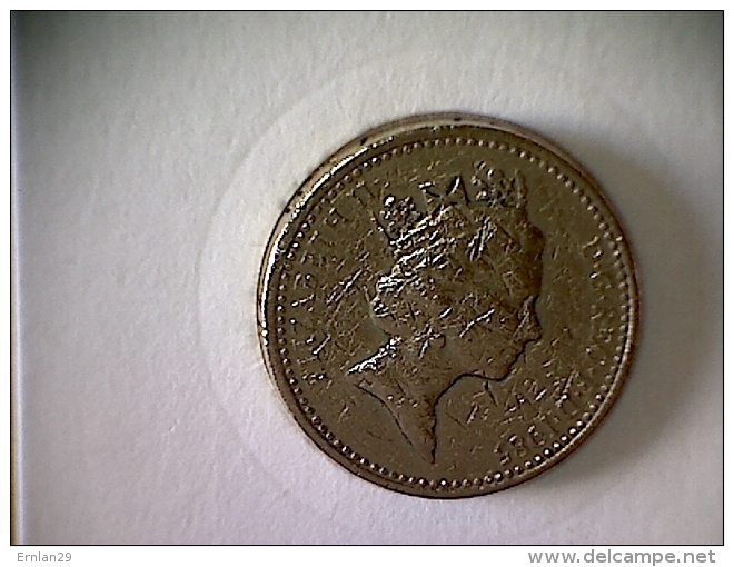 Grande Bretagne 1 Pound 1985 - J. 1 Florin / 2 Schillings