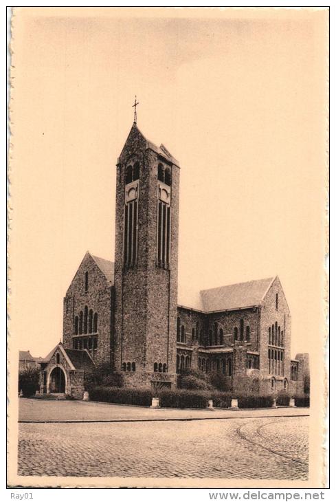 BELGIQUE - HAINAUT - QUAREGNON - Eglise St-Quentin. - Quaregnon