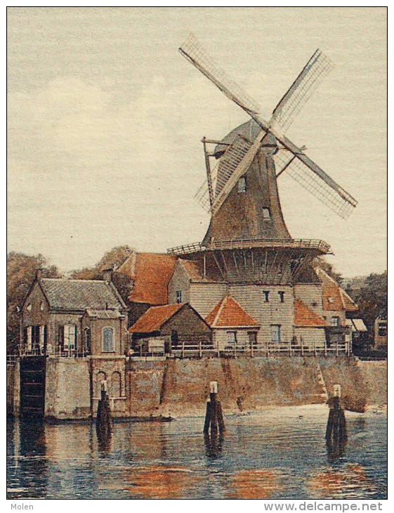 BUITEN DE WATERPOORT GORINCHEM Windmolen MOULIN à VENT Molen Mill Muhle Molino Laminatoio 2511 - Gorinchem