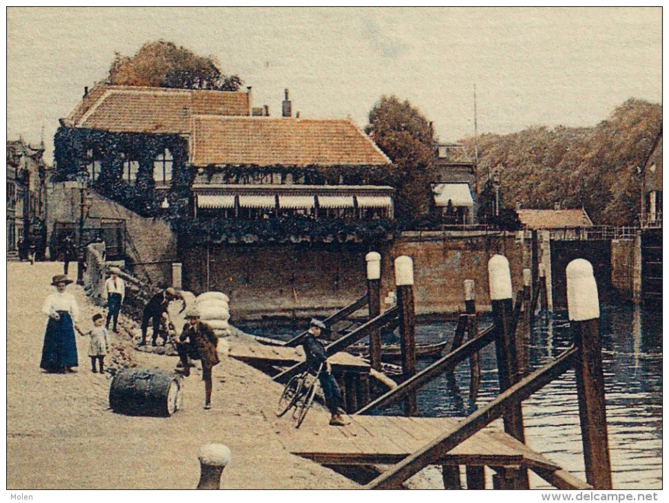 BUITEN DE WATERPOORT GORINCHEM Windmolen MOULIN à VENT Molen Mill Muhle Molino Laminatoio 2511 - Gorinchem