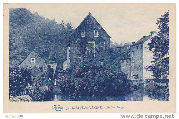 Chaudfontaine - Maison Rouge (animée, Marco Marcovici) - Chaudfontaine