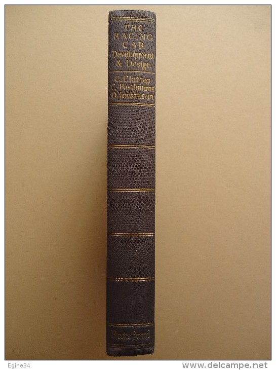 AUTO/CAR - Cecil Clutton, Cyril Posthumus, Denis Jenkinson - The Racing Car Development & Design - 1957 - Illustrations - Transports
