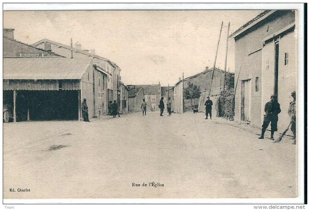 PIERREFITTE-sur-AIRE      (55)     -  Rue  De  L' Eglise   - - Pierrefitte Sur Aire