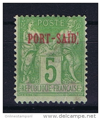 Port Said   Yvnr 5 (*) Not Used SG - Unused Stamps