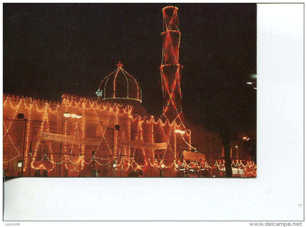 (888) Islam - Egpyt - Cairo Mosque At Night - Islam