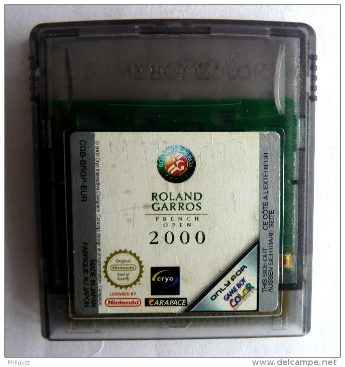 JEU NINTENDO GAME BOY COLOR - ROLAND GARROS 2000 - Game Boy Color