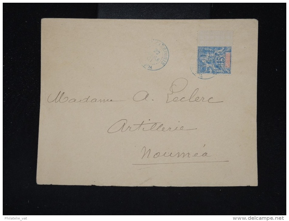 NOUVELLE CALEDONIE -Enveloppe Pour  Nouméa En 1901  - à Voir - Lot P9997 - Lettres & Documents