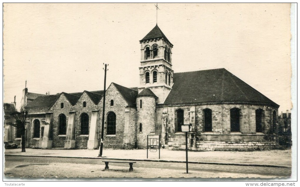 CPSM 95 DEUIL L EGLISE NOTRE DAME - Deuil La Barre