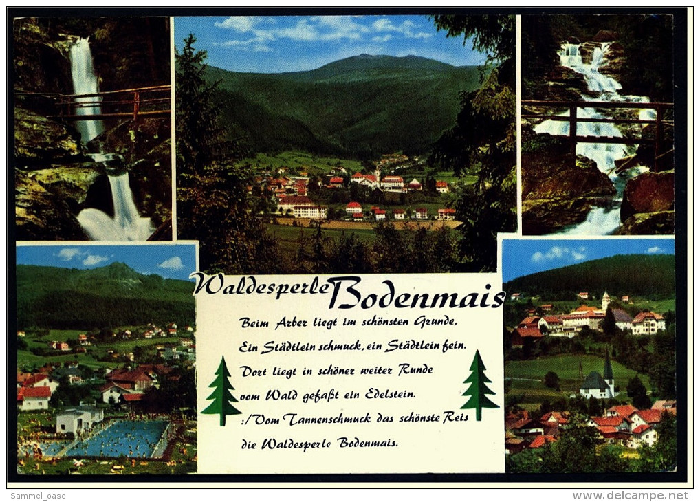 Waldesperle Bodenmais /  Bayerischer Wald  -  Mehrbildkarte , Ansichtskarte  Ca. 1972   (5087) - Bodenmais