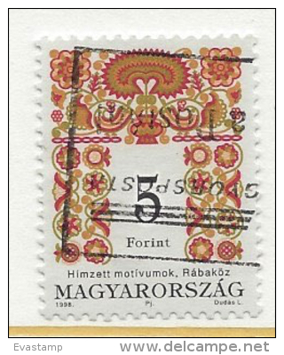 HUNGARY - 1998. Folk Art VIII. USED !!!   II.  Mi: 4504. - Used Stamps