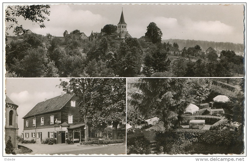 Gasthof " Zum Ahlen Offermann " Herkenrath Bei Bensberg P. Used 1955 Bergisch Gladbach - Bergisch Gladbach